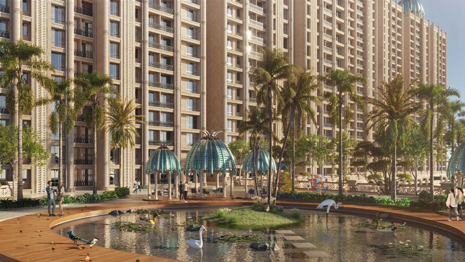 Sai Sun City Suncity - Landscape Garden and Water Bodies